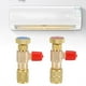 thumbnail image 2 of Válvula de Seguridad Ecomeon 2 Piezas R410A R22 1/4' Adaptador de Carga de Refrigerante, 2 of 6