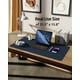thumbnail image 5 of Protector de escritorio Ysagi Leather azul oscuro 80x40 cm, 5 of 9