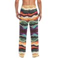 thumbnail image 4 of FORMRS Mens Pajama Pants with Pockets Cotton Sleepwear Lounge Bottoms Sizes S-2XL, Artistic Desert Pattern, 4 of 7