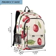 thumbnail image 2 of FORMRS Unisex School Backpack 17" Student Travel Bag with Laptop Compartment, Watercolor Cherry, 2 of 7