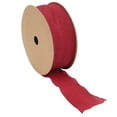 thumbnail image 4 of Cinta de tela de satén rojo para envolver regalos manualidades hacer moños para el cabello decoración para bodas y proyectos de costura ANGGREK Otros, 4 of 8