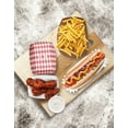 thumbnail image 2 of Case of 1000 Paper Food Trays, Size 25 (1/4 lb) – Disposable Trays for Popcorn, Nachos & Burgers, 2 of 2