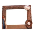 thumbnail image 2 of Flynix Baseball Photo Frame Creative Portable Tabletop Decor 3D Resin Picture Frame Style A, 2 of 9