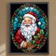 thumbnail image 2 of 5D DIY taladro redondo completo pintura de diamante Santa Kit decoración del hogar arte artesanal JShteea El nuevo, 2 of 9