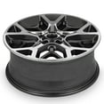 thumbnail image 3 of For 2019-2022 Jeep Grand Cherokee 20 Inch Polished Face with Painted Inlay Gunmetal Rim - OE Direct Replacement - Road Ready Car Wheel, 3 of 9
