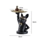 thumbnail image 2 of Decoración de caja de almacenamiento de Bulldog con escultura de mesa de resina de palet para el hogar (negro) Ndcxsfigh  Libre de BPA, 2 of 7