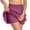 Hot Pink, variant on Womens Lace Mini Skirt, Y2K Lace Ruffle Layered Skirt with Shorts, A-Line Cute Tired Skorts, High Waist Cake Skirt White,S