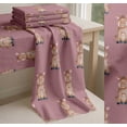 thumbnail image 6 of Soimoi Orange Cotton Cambric Fabric Pig Animal Print Fabric by the Yard 56 Inch Wide, 6 of 7