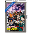 thumbnail image 3 of My Hero Academia: Season 6 - Key Art Wall Poster, 14.725" x 22.375" Framed, 3 of 6