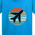 thumbnail image 4 of Inktastic Airplane Pilot Vintage Sunset Youth T-Shirt, 4 of 5