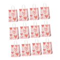 thumbnail image 4 of S SERENABLE 12Pcs Party Favor Tote Goody Bags Paper Bags Reusable Valentines Day Gift Bags Gift Wrap Bag for Kids Adults Birthday Wedding Pink, 4 of 8