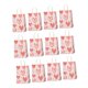 thumbnail image 4 of 12 bolsas de regalo para San Valentín con asa y forma de corazón, decorativas para fiestas. Rosa, 4 of 9