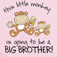thumbnail image 2 of CafePress - Big Brother T Shirts Monkey Infant Bodysuit - Baby Light Bodysuit, Size Newborn - 24 Months, 2 of 4