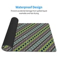 thumbnail image 4 of ZICANCN Gaming Mouse Pad, Green Modern Simple Texture Large Mouse Mat Desk Pad, Keyboard Mouse Mat, 15.8x29.5 inch, 4 of 9