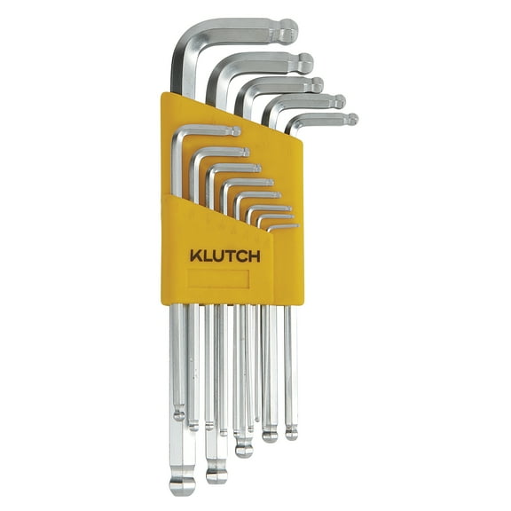 Klutch Ball End L-Wrench Set, SAE, 13-Pc.