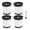 Black White, variant on Luckyn for Girnoor G160&G165 for Afoddon A300 for Fabuletta FSV101/FSV001 Filters Parts 4 Pcs