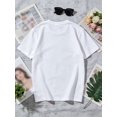 thumbnail image 2 of 【New Arrival】Blessed To Be Called Mom And Grandma Rainbow Flower Graphic T-Shirt, Women Family Grandma Casual Short Sleeve Tee, 2 of 10
