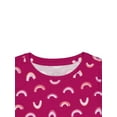 thumbnail image 3 of Wonder Nation Girls Long Sleeve Kid Tough T-Shirt, 3-Pack, Sizes 4-18 & Plus, 3 of 4