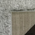 thumbnail image 4 of SAFAVIEH Indie Balfour Solid Shag Area Rug, Grey, 4' x 4' Square, 4 of 6