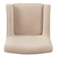 thumbnail image 6 of Homepop Davis Mid-Century Velvet Accent Chair -  Blush Pink, 6 of 8