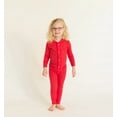 thumbnail image 2 of Boys and Girls Soft Cozy Thermal One- Piece Union Suit | Black, 2 of 5