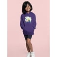 thumbnail image 2 of Nice Day Girl With Birds Hoodie Juniors -Image by Shutterstock,  Large, 2 of 4