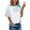 Blue, variant on Vibrex Womens Loose Fit Tshirts Short Sleeve Gradient Color Summer Tops Casual Workout Yoga Tunic T Shirts Tops Fashion Trendy Round Neck Shirts Loose Casual Tshirts Athletic Tops for Women