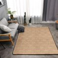 thumbnail image 2 of DouZhe Tapis Motif Dollar Antidérapant Lavable en Machine, Style Jaune, 63x48 Pouces, 2 of 6