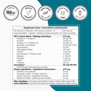 SuperSmart Digestive Enzymes (High Potency) - 15-in-1 Multi Enzymes Supplement - with Lipase, Bromelain, Amylase, Lactase, Protease, Invertase | Non-GMO & Gluten Free - 100 Delayed Release Capsules