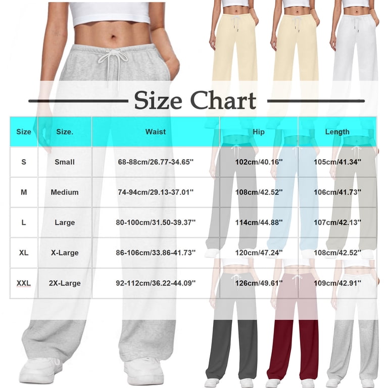 Ashirexll Wide Leg Pants Women, Winter Women Pants, Fashion Sporty
