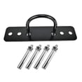 thumbnail image 1 of Wall Mount Hook Pad Eye Plate Metal Wall Mount Ring Hook for Training Rope Swing Yoga Gym Rope, 1 of 9