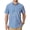 Blue, variant on Mens Plaid Button Down Shirts Mens Short Sleeve Shirts Regular Fit Mens Button Up Casual Shirts L