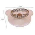 thumbnail image 5 of Huanledash Finger Ring Phone Holder 360 Degree Rotatable Strong Adhesiveness Universal Mini Rhinestone Finger Ring Phone Back Sticker Pad Bracket for Outdoor, 5 of 8