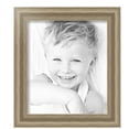 thumbnail image 2 of ArtToFrames 12" x 14" Silver Ridged Picture Frame, 12x14 inch Silver MDF Poster Frame (WOM-4445), 3 Pack, 2 of 6