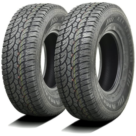 Pair of 2 (TWO) Americus All Terrain 275/60R20 115T AT A/T Tires Fits: 2015-23 Ford F-150 Lariat, 2016-18 Ram 1500 HFE