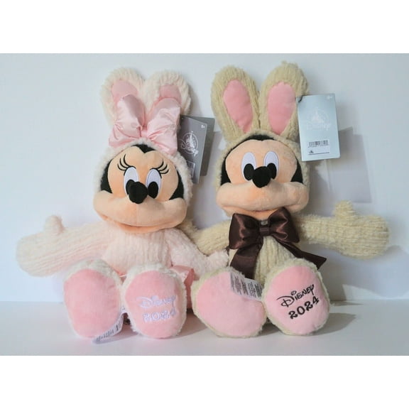 Mickey and Minnie Easter Special  14 inch plush 2024
