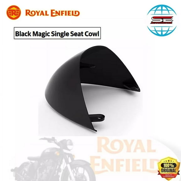 Genuine Black Magic Single Seat Cowl for Royal Enfield Continental GT 650