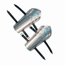 Medieval Bracers Fully Functional Arm Guard for Cosplay, Role-Play, Costume Armour Handmade Set Armor Leather Steel Costume, Adult Size