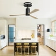 thumbnail image 7 of 52"Low Profile Ceiling Fan with Light and Remote Flush Mount Ceiling Fan Noiseless Reversible DC Motor for Living Room, 7 of 7