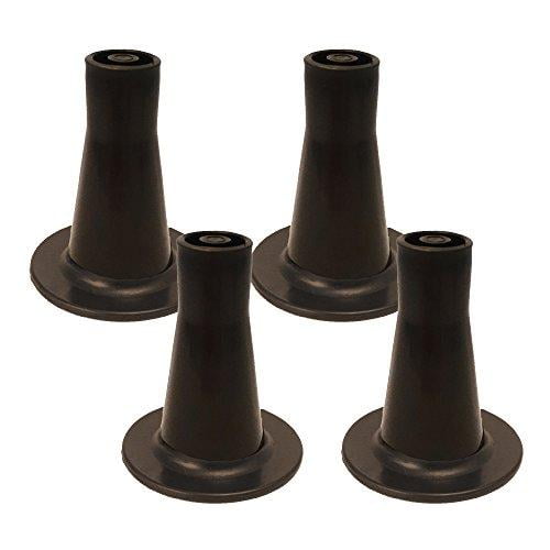 Bed Frame Feet Replacement Sturdy Cone Shaped Legs Set of 4