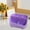 Purple, variant on YIMWNYI Small Multifunctional Desk Organizer, Rotating Storage Tray for Office, Bathroom, and Home, Pen, Pencil, Brush, and Art Supply Holder, Compact and Space-Saving