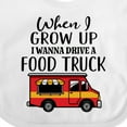 thumbnail image 4 of Inktastic Future Food Truck Driver Boys or Girls Baby Bib, 4 of 4
