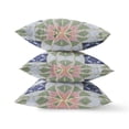thumbnail image 2 of Cosmic Circle Sprays Coussin en Tissu Intérieur/extérieur avec Fermeture Éclair - Vert Rose Bleu 18 Pouces, 2 of 4