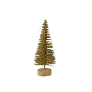TopOne Mini Christmas Tree Ornaments Artificial Sisal Snow Landscape Architecture Trees Tabletop Decor