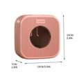 thumbnail image 3 of Meitianfacai Plastic Wrap Storage Box Kitchen Wall Mounted Large Capacity Hole Plastic Wrap Wall Mounted Collection Box, 3 of 3