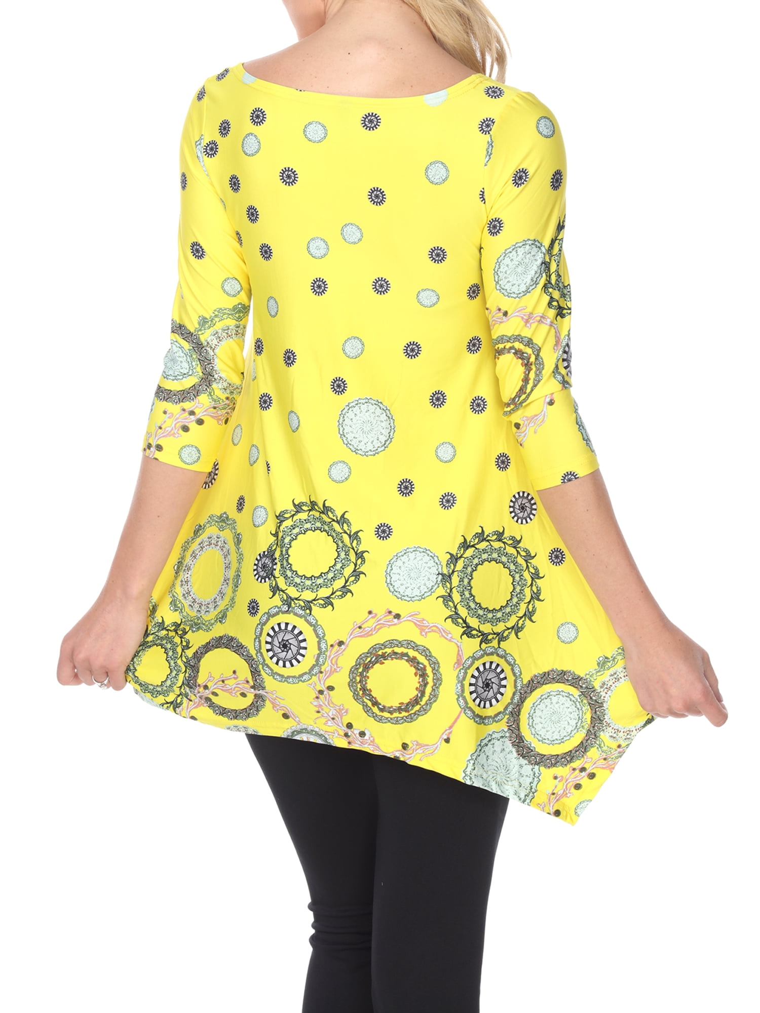 White Mark Women's Erie Tunic Top