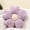 Purple, variant on Flower Shaped Throw Pillow, 19.7" Green Cute Decorative Seat Cushion for Bed Floor Couch Chair