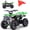 GREEN, variant on Aoemoe 500W 36V Battery-Powered Ride-On Off-Road 4-Wheeler – 15 Mile Range, Red