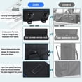 thumbnail image 4 of Funda de teclado tingroun de 88 teclas con ruedas para teclado de 88 teclas, 4 of 7