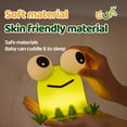 thumbnail image 4 of Luz nocturna DADYLOBO Frog recargable de silicona para niños, 4 of 8